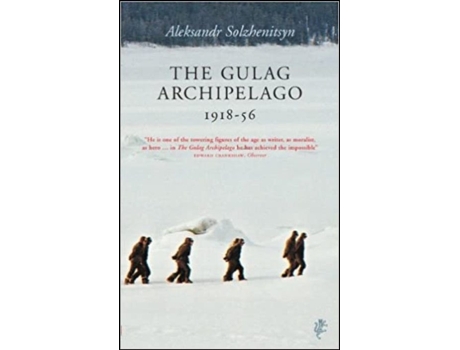 Livro The Gulag Archipelago 1918-56 de Aleksandr Solzhenitsyn e Jordan B Peterson (Inglês)