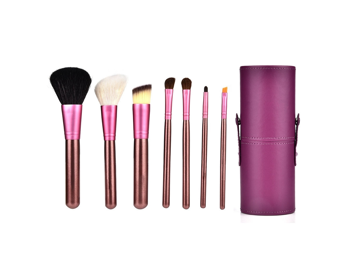 Pincéis Maquiagem Sombra Olhos E Base Conjunto Completo