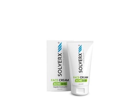 Solução Facial Para Pele Com Acne Solverx, Tratamento Para Pele Com Excesso De Oleosidade, 50ml