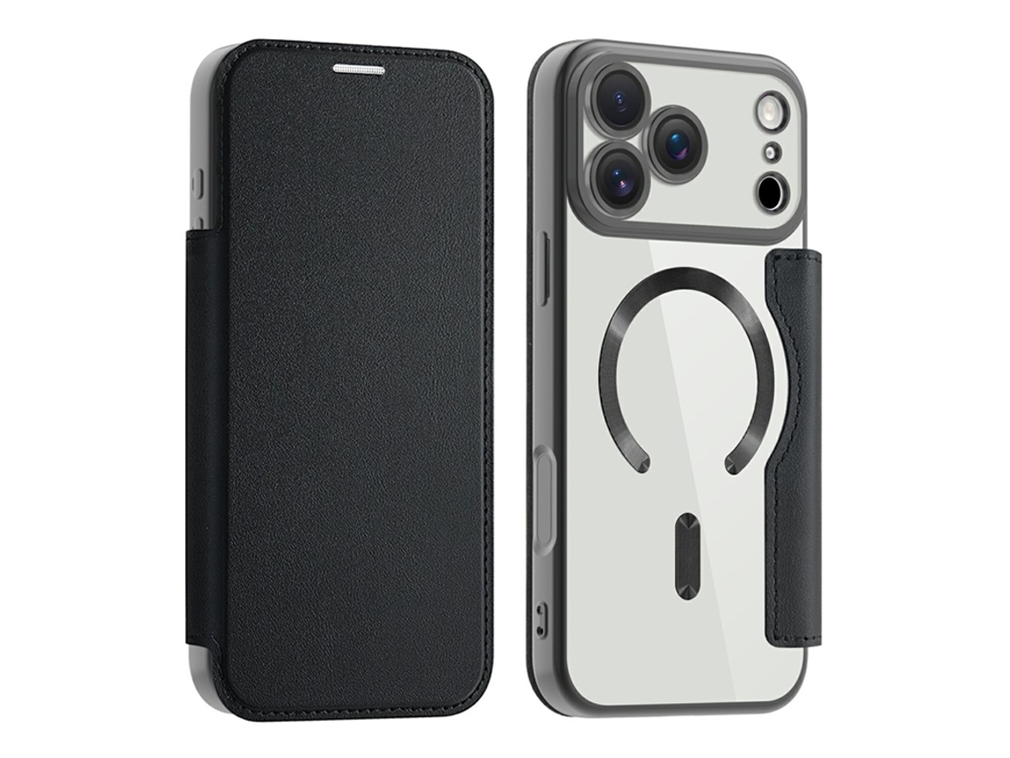 Capa Carteira Para Iphone 17 Pro Com Proteção Magsafe E Rfid