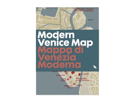 Livro Modern Venice Map De Marco Mulazzani E Blue Crow Media (inglês)