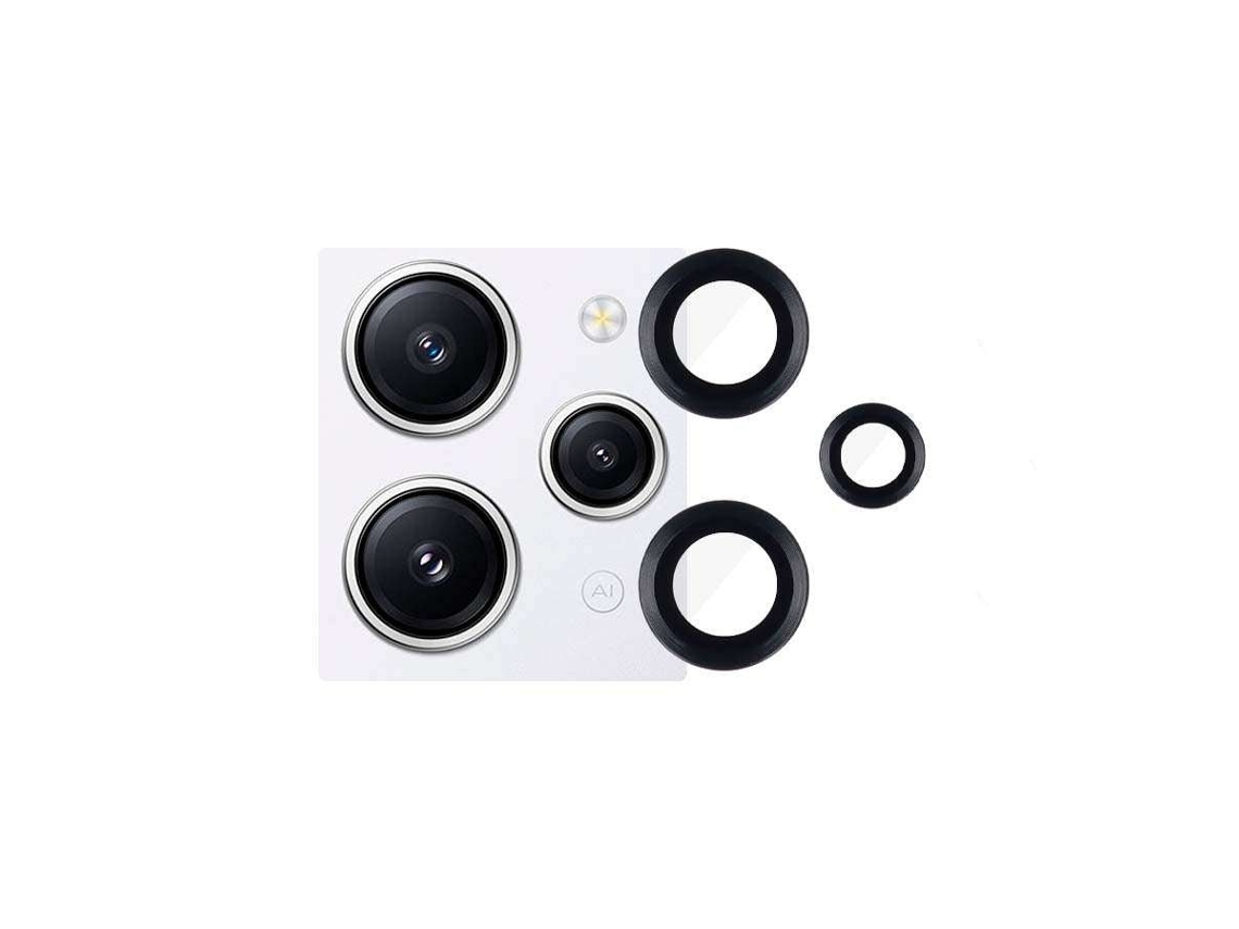 Protetor de Lente Preto para Xiaomi Redmi 12 LA CASA DE LAS CARCASAS