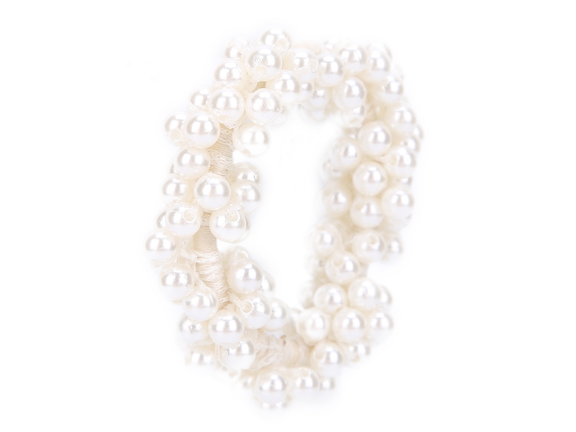 2026 cintas de Cabelo com Pérolas Falsas Elegantes para Mulheres, Fitas Elásticas para Cabelo, Porta clip, Acessórios de Cabelo