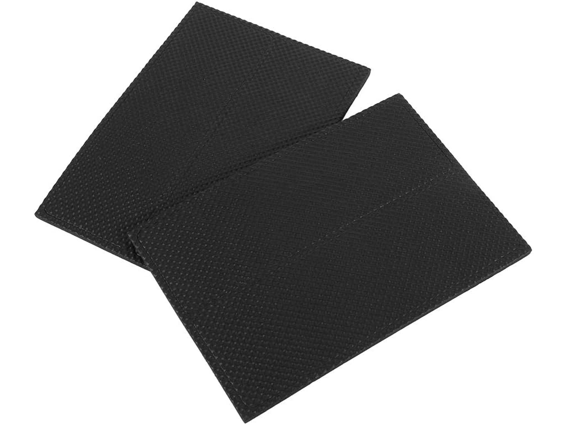 Protetores De Borracha Antiderrapantes Autoadesivos Para Móveis, Pisos E Paredes De Madeira, Pretos, 4, 5cm X 14, 2cm