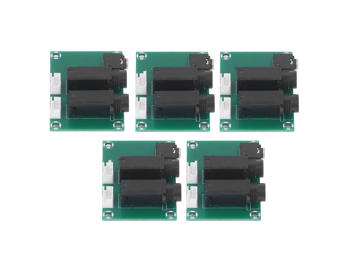 Adaptador De Áudio Laxiscreed Para Conexão De 6.3mm A 2.54mm E Sinais De Microfone