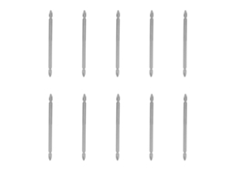 YURU conjunto de 10 brocas cruzadas S1/4 150mm aço S2