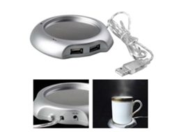 Mali usb Hub Mug Warmer Aquecedor de Copo para Chá Café com 4 Portas Usb 2.0 2,5w