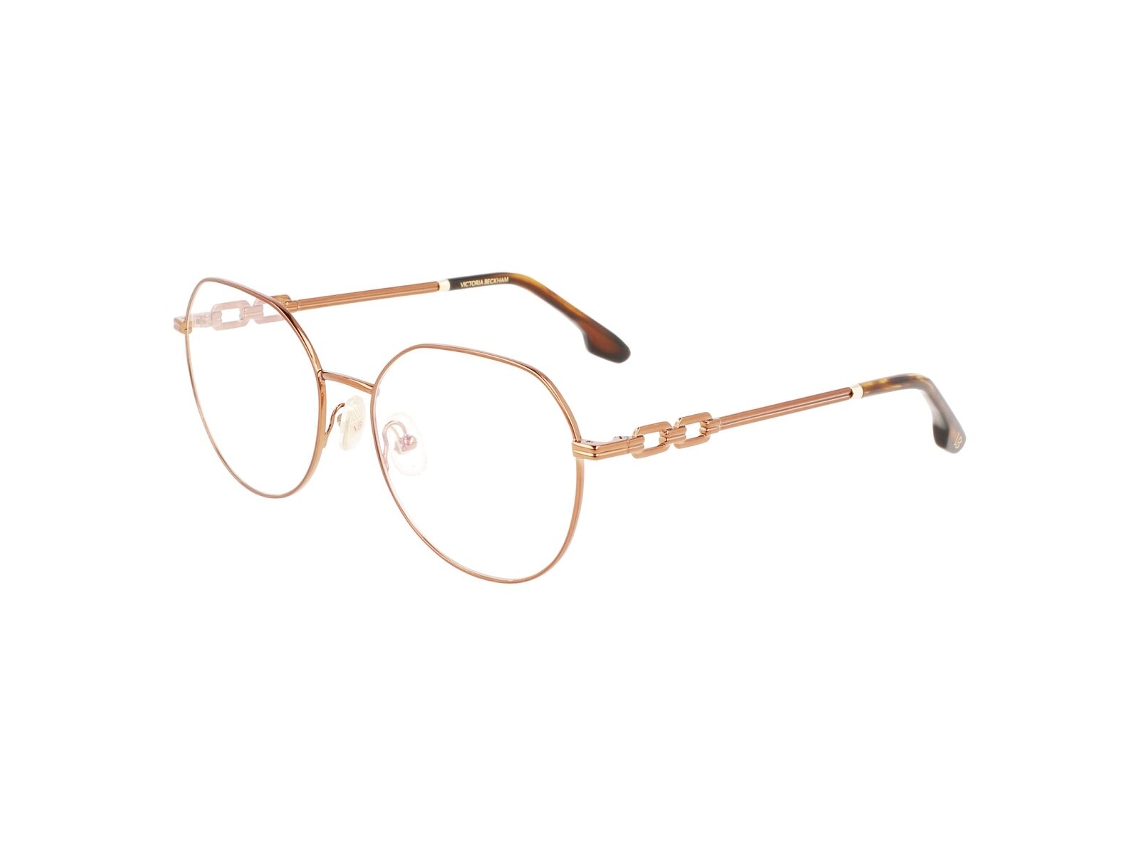 Armação de óculos feminina Victoria Beckham Vb2129 5517207 (metal marrom Ø 55 mm)