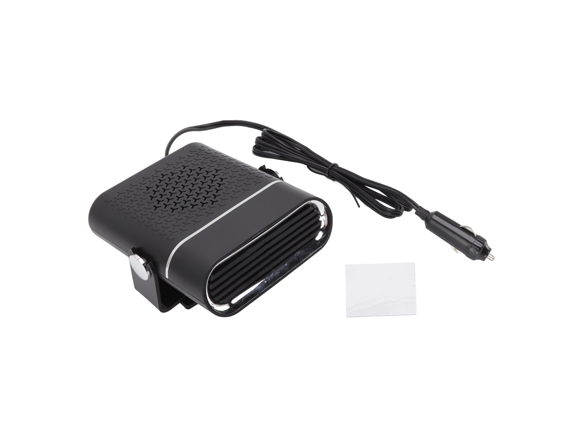 Aquecedor Portátil para Carro 12v com Rotação de 360° e Desembaçador de Para brisas LAXISCREED