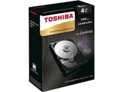 Disco HDD Interno TOSHIBA X300 (4 TB - SATA - 7200 RPM) — 3.5'' | 4 TB | SATA 6 Gb/s
