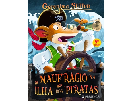 Livro Naufragio Na Ilha Dos Piratas de Geronimo Stilton