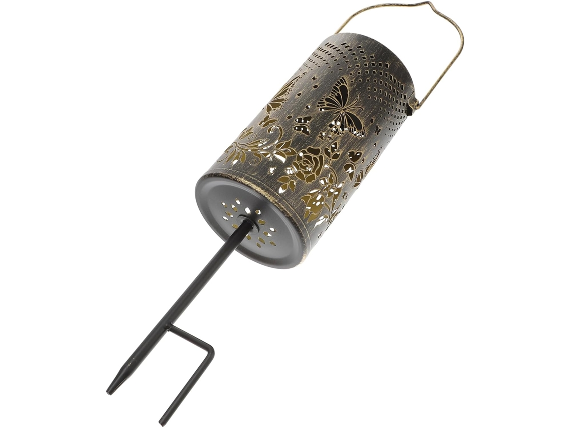 Lanterna Solar Externa para Decoração de Jardins e Caminhos, Recarga Automática Diurna e Noturna. SFUSHOS