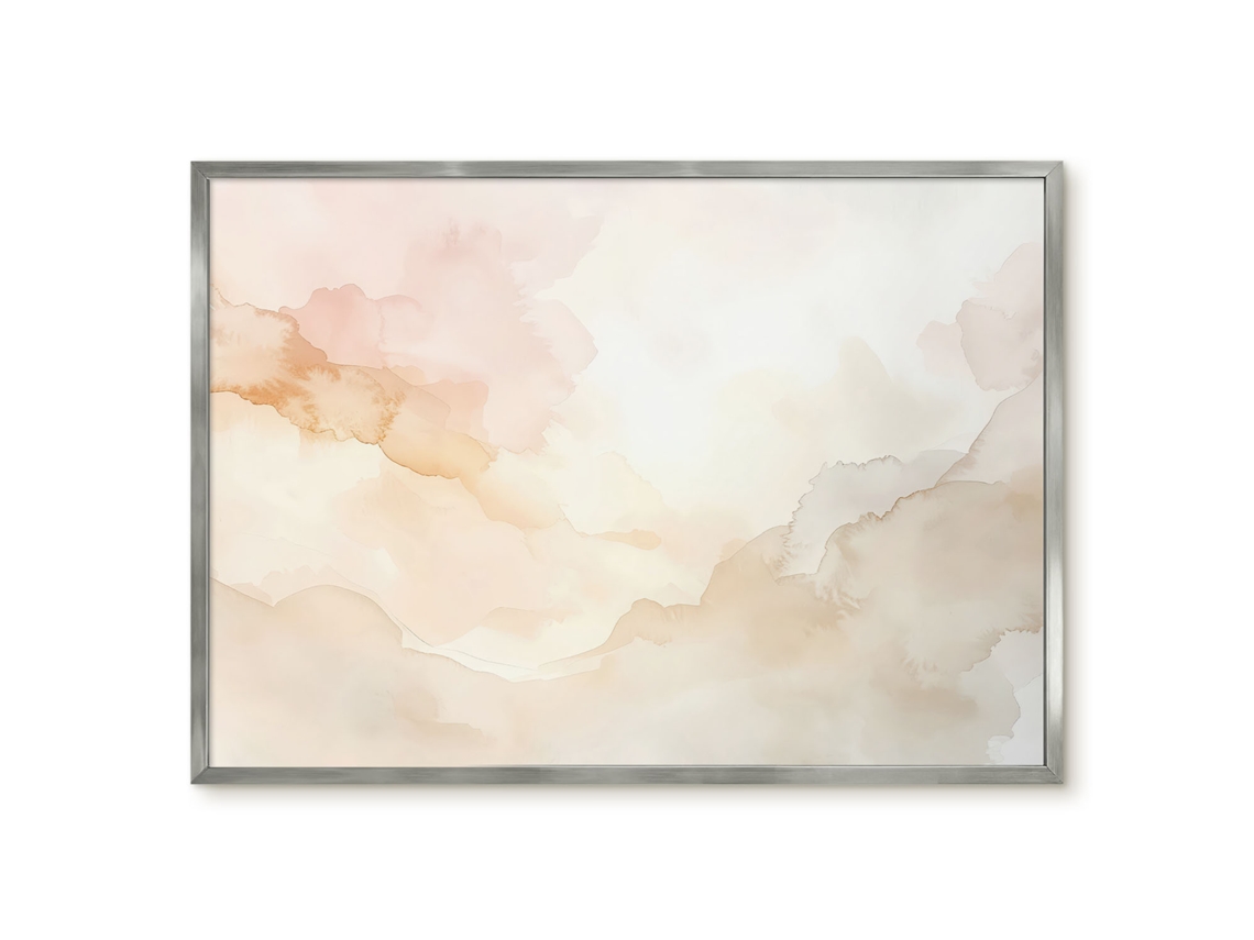 Quadro de vidro magnético com estampa de plantas para hall de entrada Espelharte (70x50 cm)