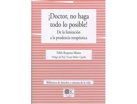 Livro Doctor, No Haga Todo Lo Posible!