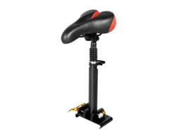 Assento para Patinete Elétrico com Altura Ajustável e Design Leve Preto Vermelho OEM