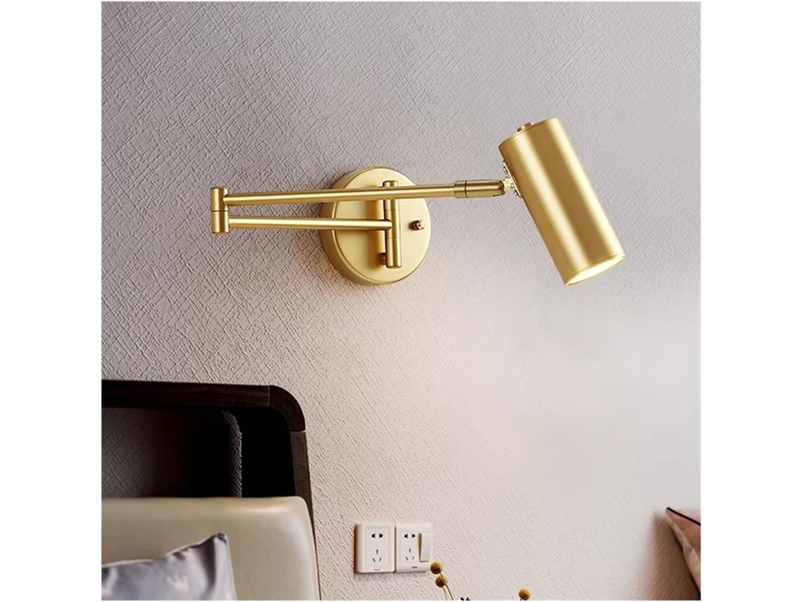Luminária De Parede Nórdica Em Led, Luminária Moderna Em Ferro Para Sala De Estar, Quarto, Decoração De Casa, Luminária