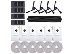 Para Aspirador De Pó Robô Deebot X2 Omni, Escova Lateral Principal, Filtro Hepa, Pano De Esfregão, Sacos De Pó, Acessórios Brilvibera (fmy)