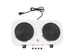 Fogão Elétrico LAXISCREED 2000w Prato Duplo Portátil Branco