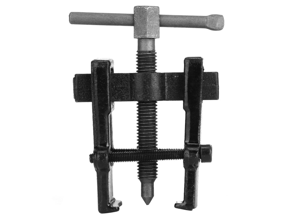Extrator de rolamentos de aço vanádio-cromo com duas garras, ferramenta manual para reparo de bicicletas, 50 mm (2 pol.)
