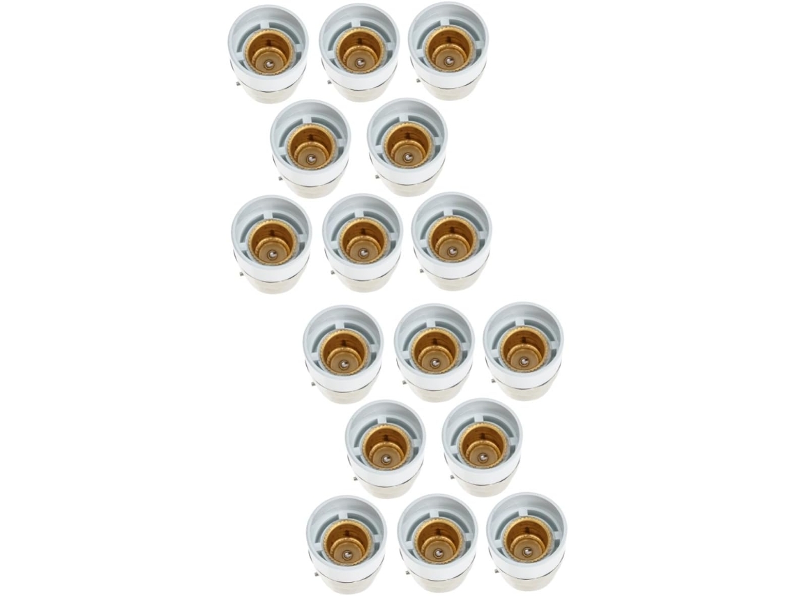 Conjunto De 16 Adaptadores Para Soquetes De Lâmpadas, Conversores De Base Para Lâmpadas, Conectores Gokoco
