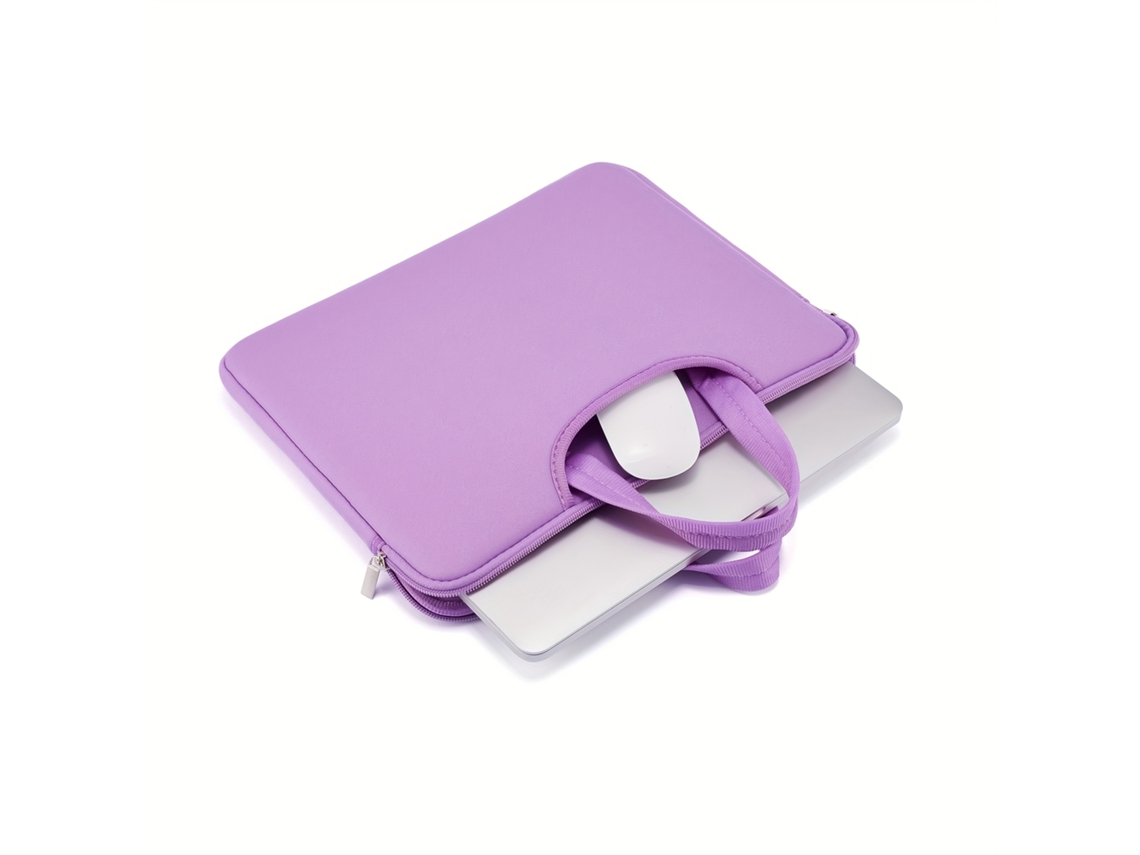 Mochila Para Laptop De 13 E 14 Polegadas, Roxa.