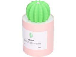 Umidificador De Mesa Chrees Quiet Cactus 280ml Com Micro-ondas Nano-niptic Para Hidratação Da Pele