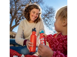 Klean Kanteen Garrafa de Aço Inoxidável Classic 800Ml Esporte Boné