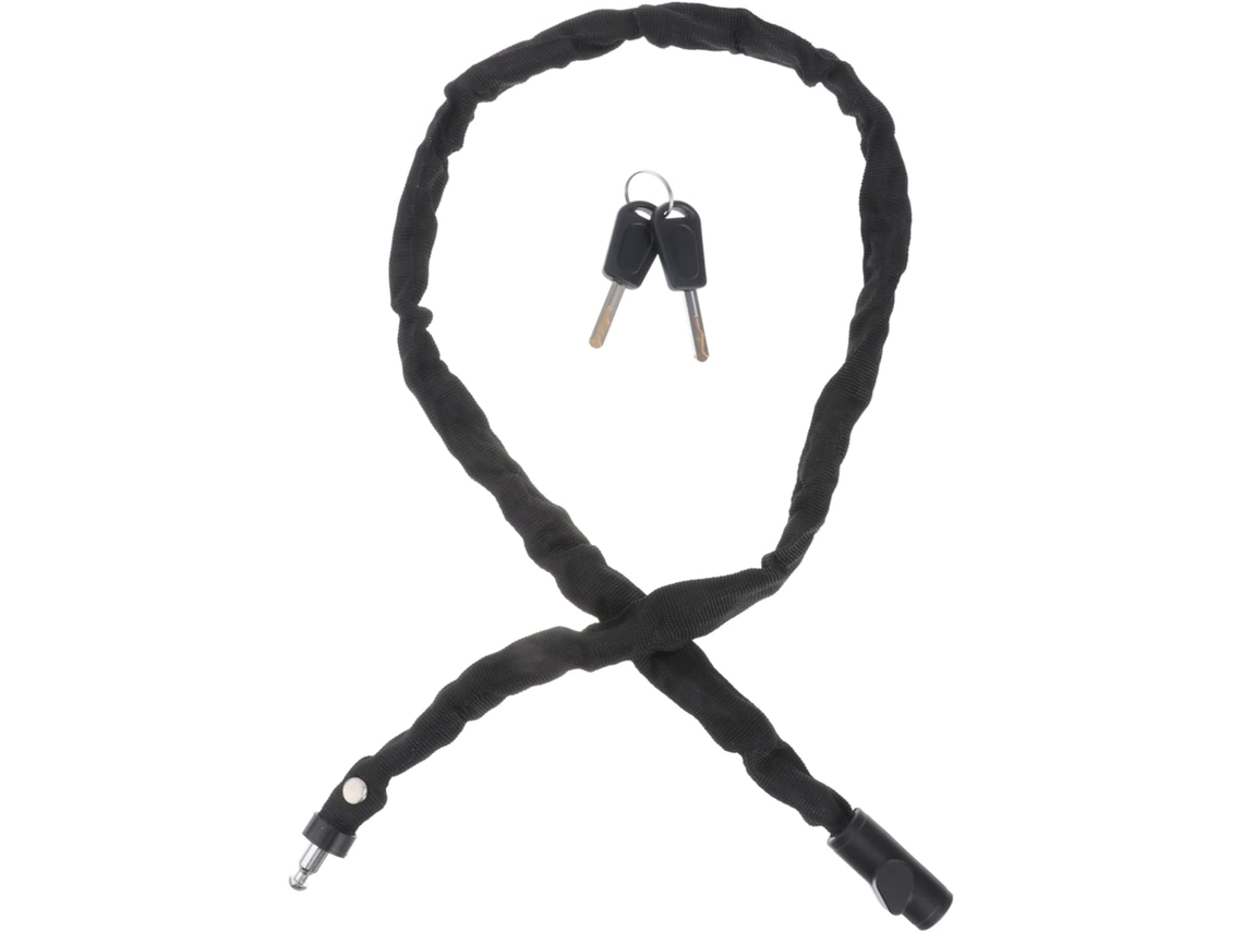 Cadeado De Combinação Para Bicicletas E Motocicletas, Preto - Aço