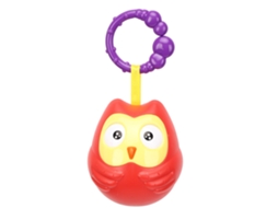 Brinquedo De Sino Em Forma De Coruja Para Crianças Bebês Com Chupeta Vermelha Brinquedo Educativo Presente