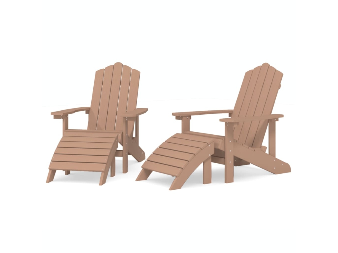 Garden Chair, Garden Chairs Vidaxl Marrom Polietileno (n/a)