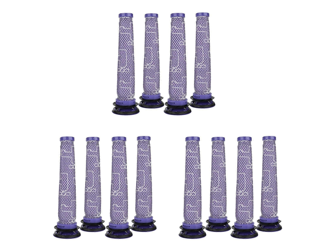 12 Piece Replacement Pre- Filter For -vacuum Filter Compatible V6 V7 V8 Series Replaces Part