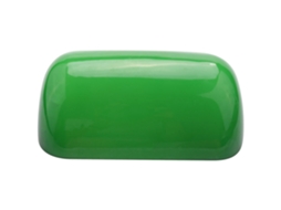 Abajur De Vidro Verde Para Luminária Banqueiro/cúpula Banqueiro-aquaforge
