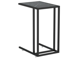 Computer Side Table, Computer Side Tables Vidaxl Preto Vidro (n/a)