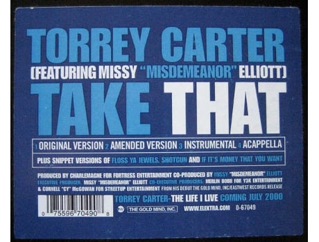 Tome isso, Torrey Carter Elektra