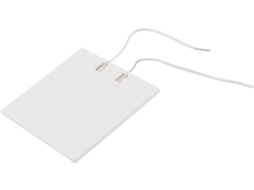Placa de Aquecimento Cerâmica Mini Ac 24v 24w, Elemento Branco 40mm X CHABERLU