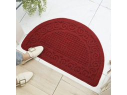 Tapete de entrada Omni para uso interno e externo, antiderrapante, absorvente, lavável à máquina, durável, 48 x 78 cm, ideal para casa e escritório.