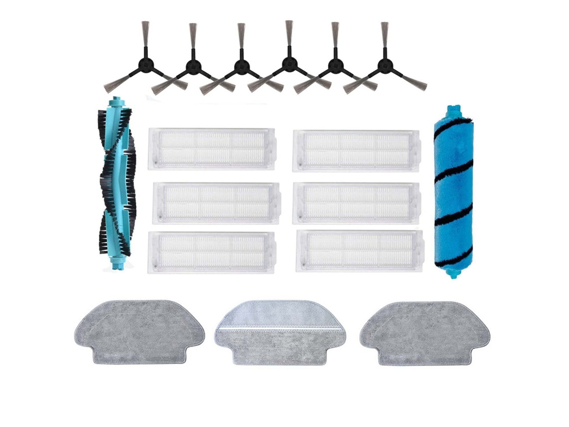 Acessórios de aspirador de pó para viomi v2 pro v3 se V-Rvclm26B V-Rvclm21B trapos de substituição escova de rolo de filtro hepa