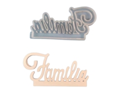 Moldes Em Formato De Letra Francesa Para Porta-velas, Ideais Para Confeitar Chocolate, Decorar Mesas E Para O Natal.