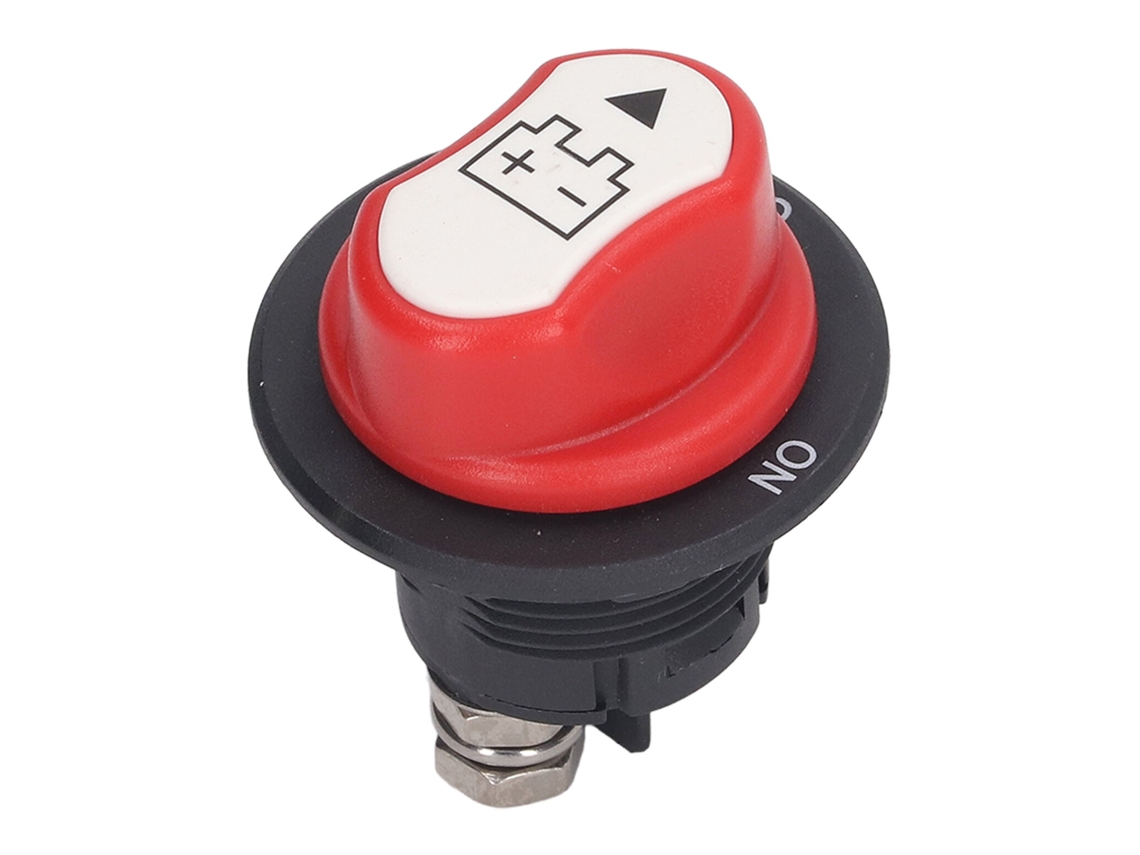 Interruptor Isolador de Bateria 100a 2 Posições para Carro Barco RV Caminhão com Proteção de Segurança