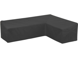 Capa Protetora Para Móveis De Jardim Em L Cobertura Impermeável Para Conjunto De Sofá Proteção Externa Btforus (215x215x87cm)
