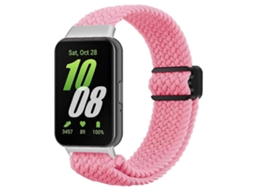 Pulseira De Relógio Trançada Em Nylon Com Fecho Magnético Xdfind Para Samsung Galaxy Fit 3