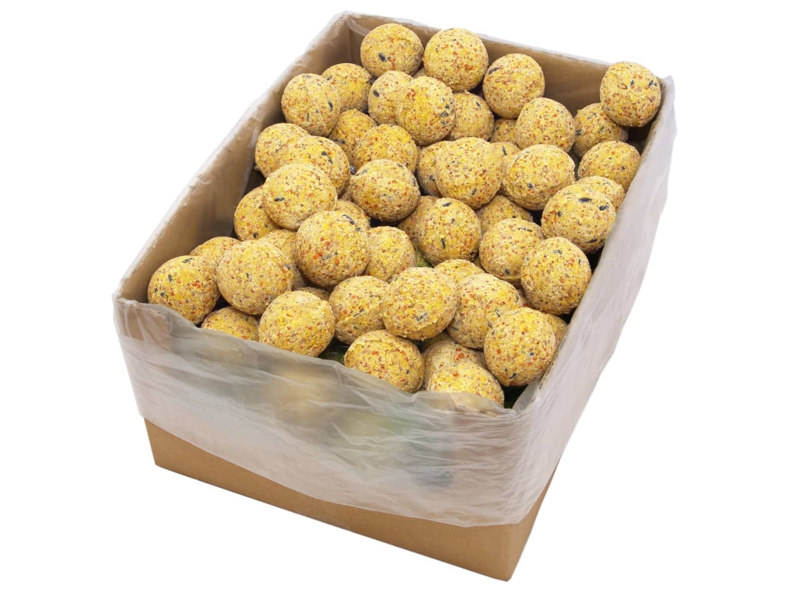 Vidaxl Bolas De Gordura Para Aves 200 Pcs 90 G