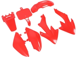 Kit Completo De Carenagens Acouto Conjunto 7 Peças Proteção Plástica Compatível Com Crf50, Xr50 E Motos De 50a 160cc