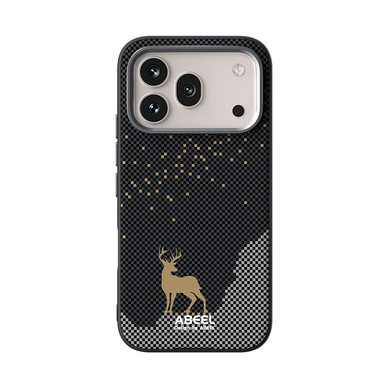 Capa Magnética Para Celular (honor Magic 8) Com Textura De Fibra De Carbono E Proteção De Lente Em Metal, Capa Rígida.