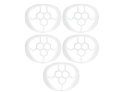 Laxiscreed Suporte Interno Para Máscara De Silicone Facial, Confortável, Lavável E Reutilizável