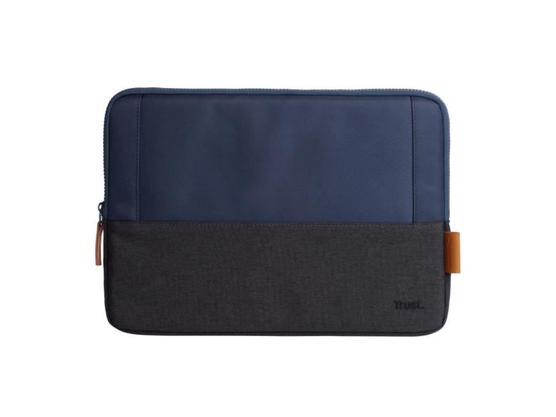 Bolsa para Laptop TRUST Lisboa 13,3 Capa Reciclada Capa Durável Capa Fina Azul