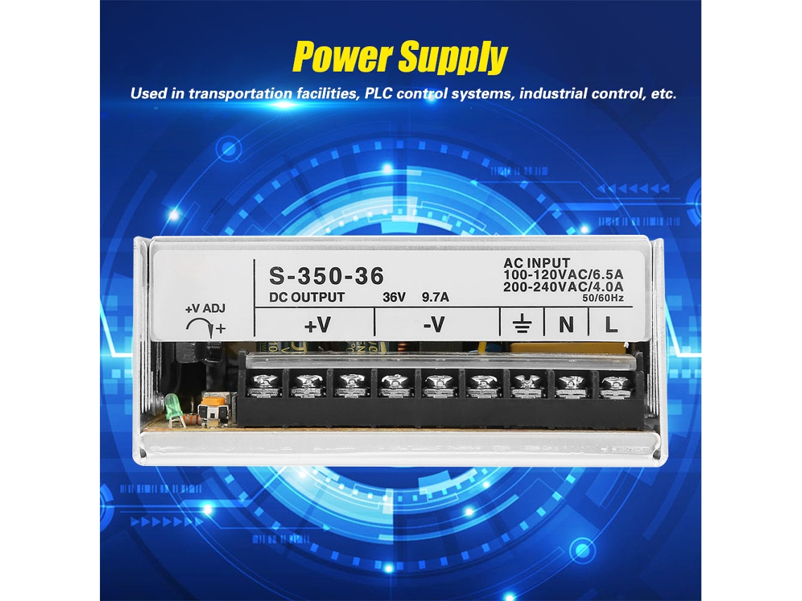 Laxiscreed Fonte De Alimentação Switching 36v 350w Para Equipamentos Electrónicos De Alta Eficiência