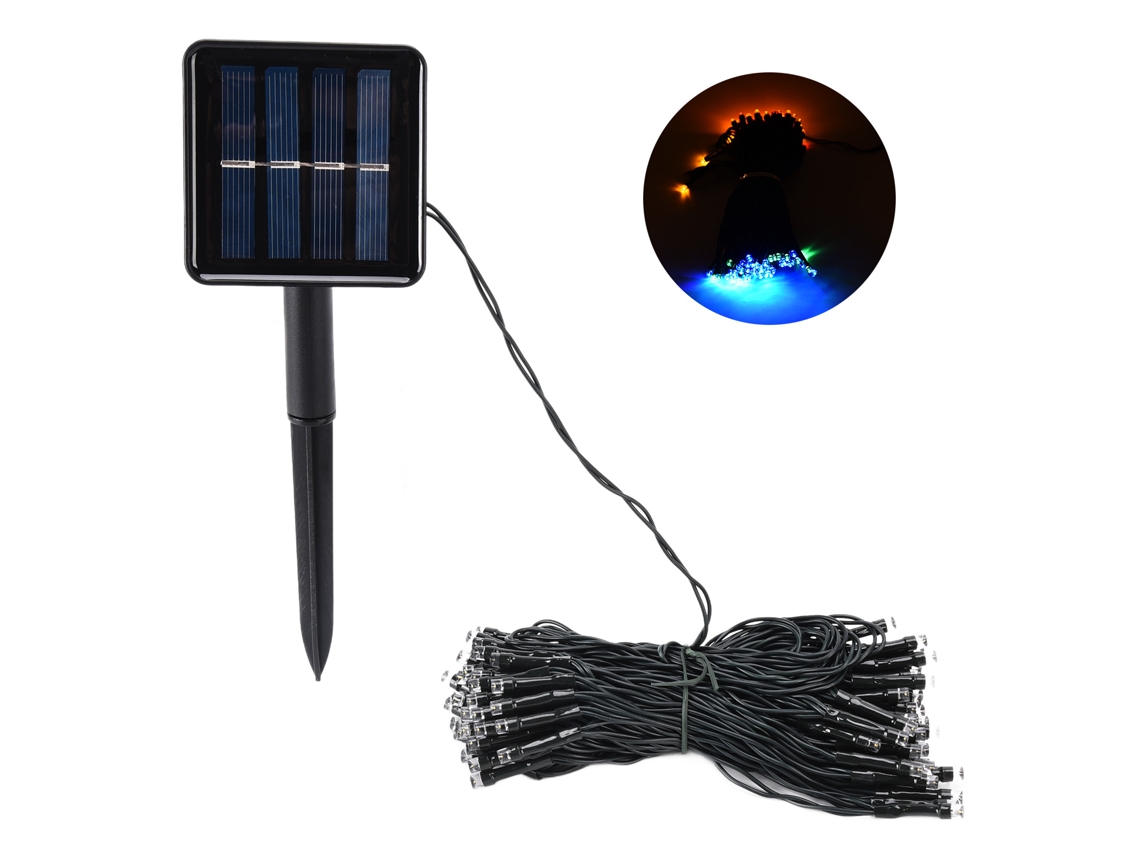 2026 luces de Cascada Led Solares Pequeñas Impermeables para Exteriores Navidad Halloween Jardín Terraza Fiesta