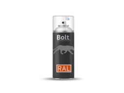 Tinta Acrílica Em Spray Bolt Fosca Letra Ral 400ml (ral 8003 Marrom Argila)