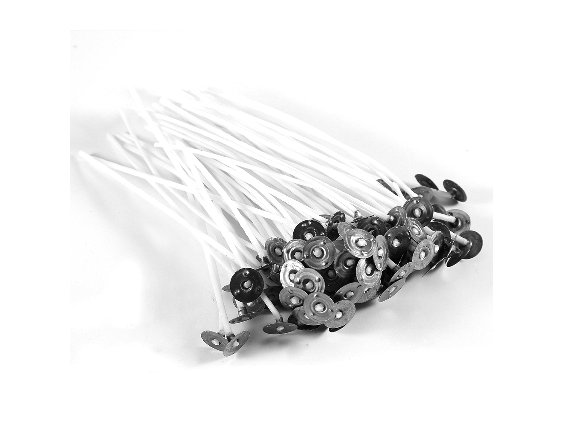 100 Mechas Cera 12cm LAXISCREED